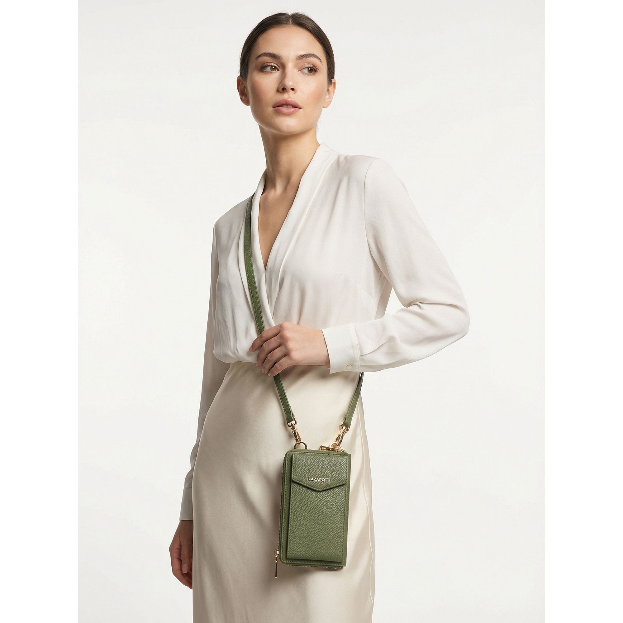 Lazarotti Smartphone-Hülle Bologna Leather, Leder