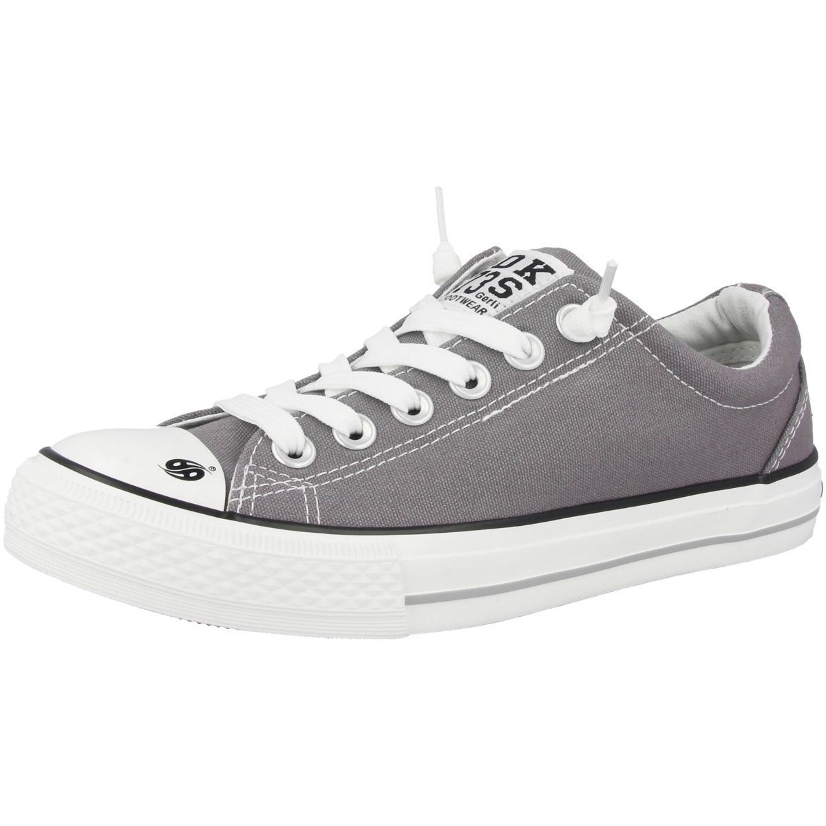 Mädchen Merkmale Sneaker Gerli besonderen 38AY613 keine by Dockers grau