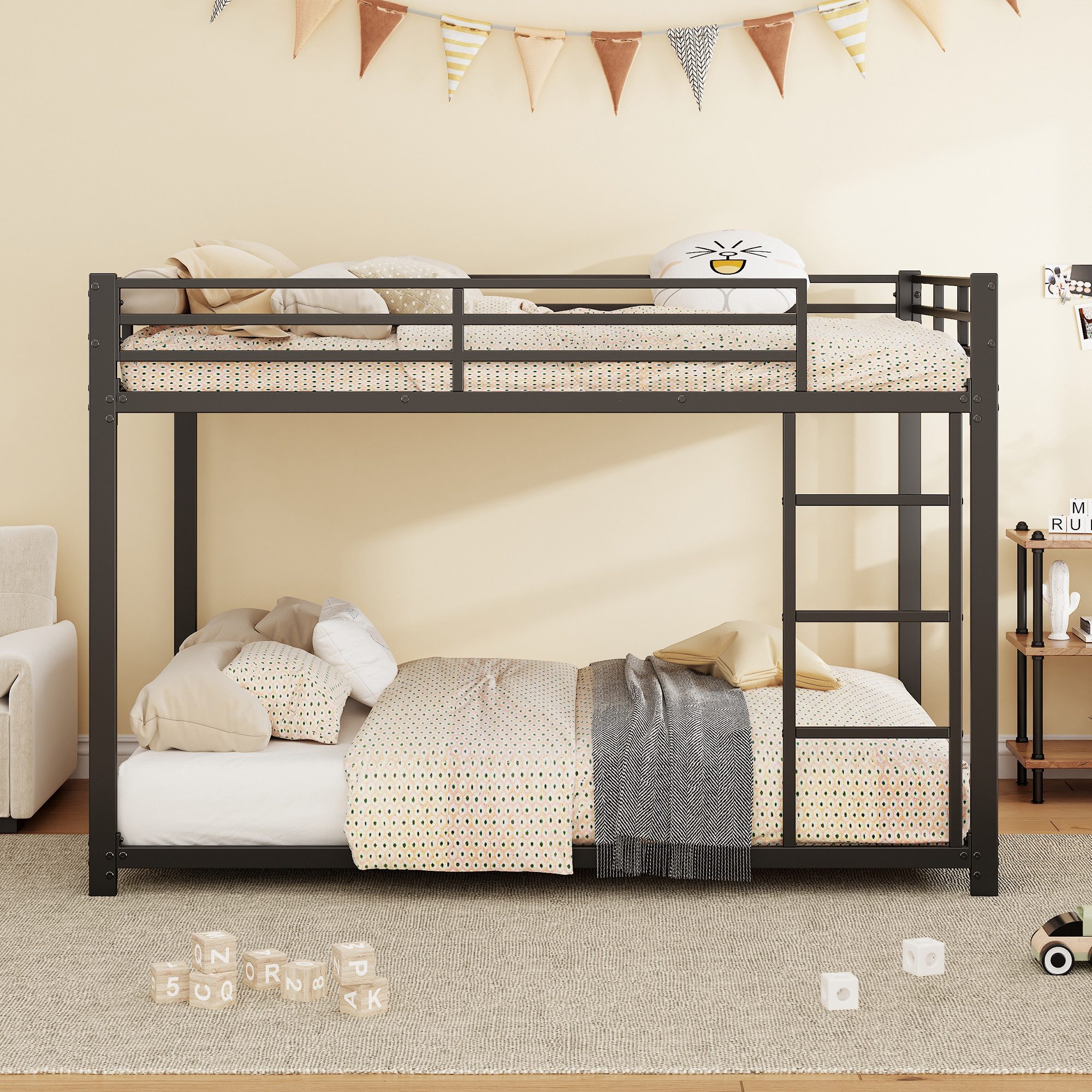 Flieks Etagenbett, Kinderbett Metallbett Doppelbett mit günstig online kaufen