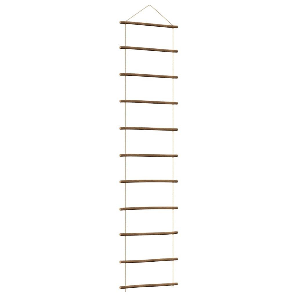 vidaXL Christbaumschmuck Wanddekoration in Leiterform 50x200 cm Natürlicher Zweig (1-tlg)
