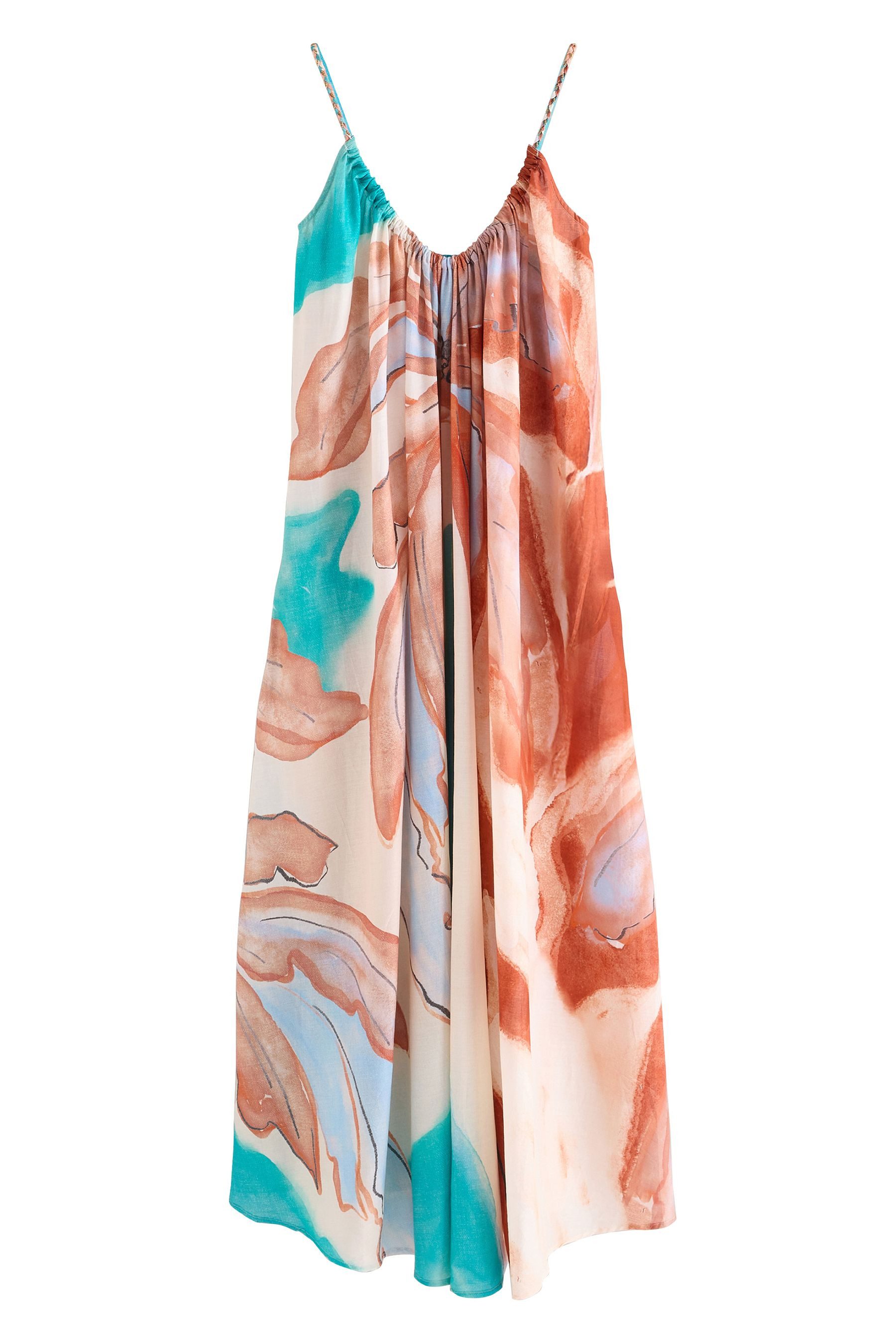 Next Maxikleid Voluminöses Maxikleid aus 100 % günstig online kaufen