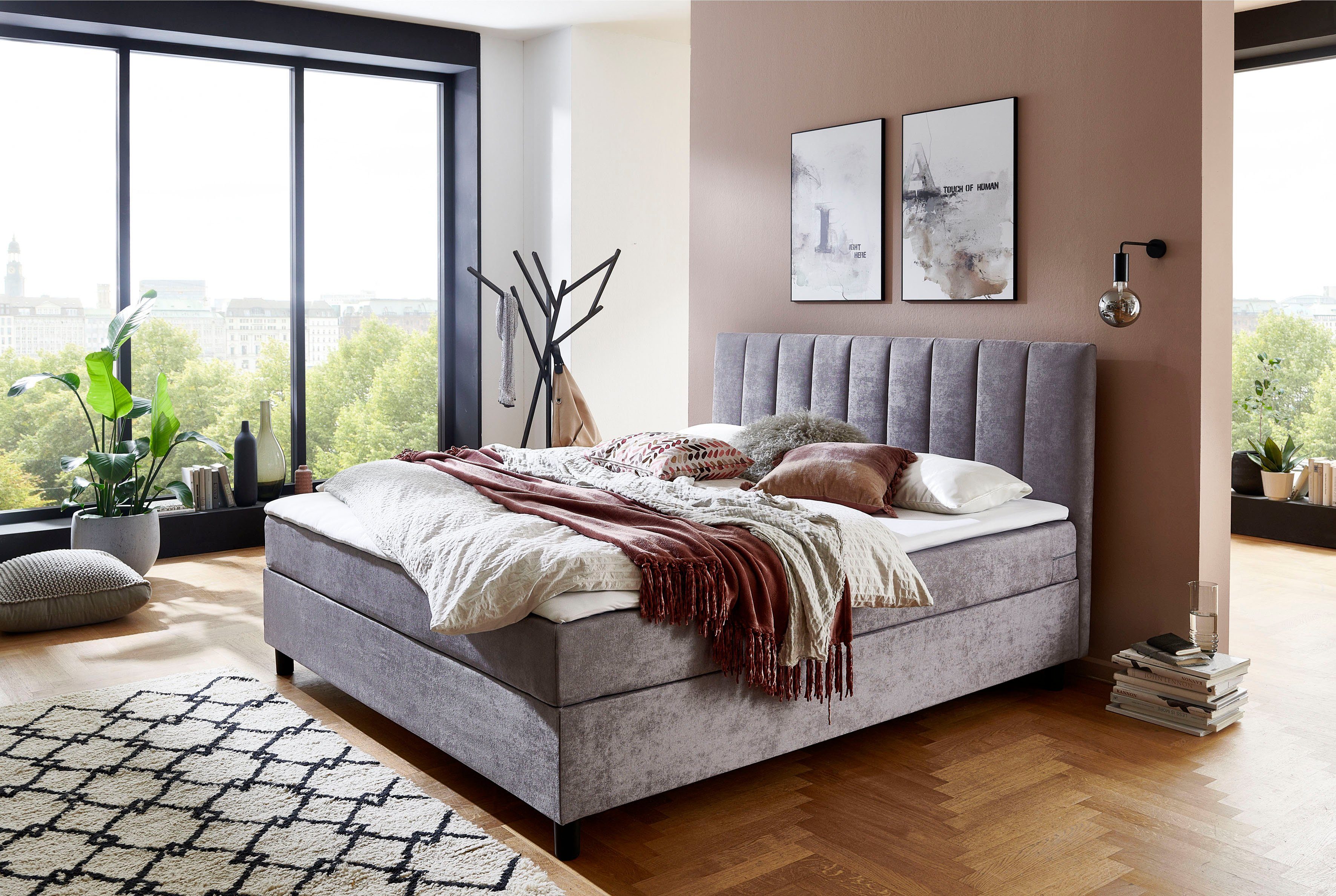 Wunderschãne Atlantic Home Collection Boxspringbett Ebenbild