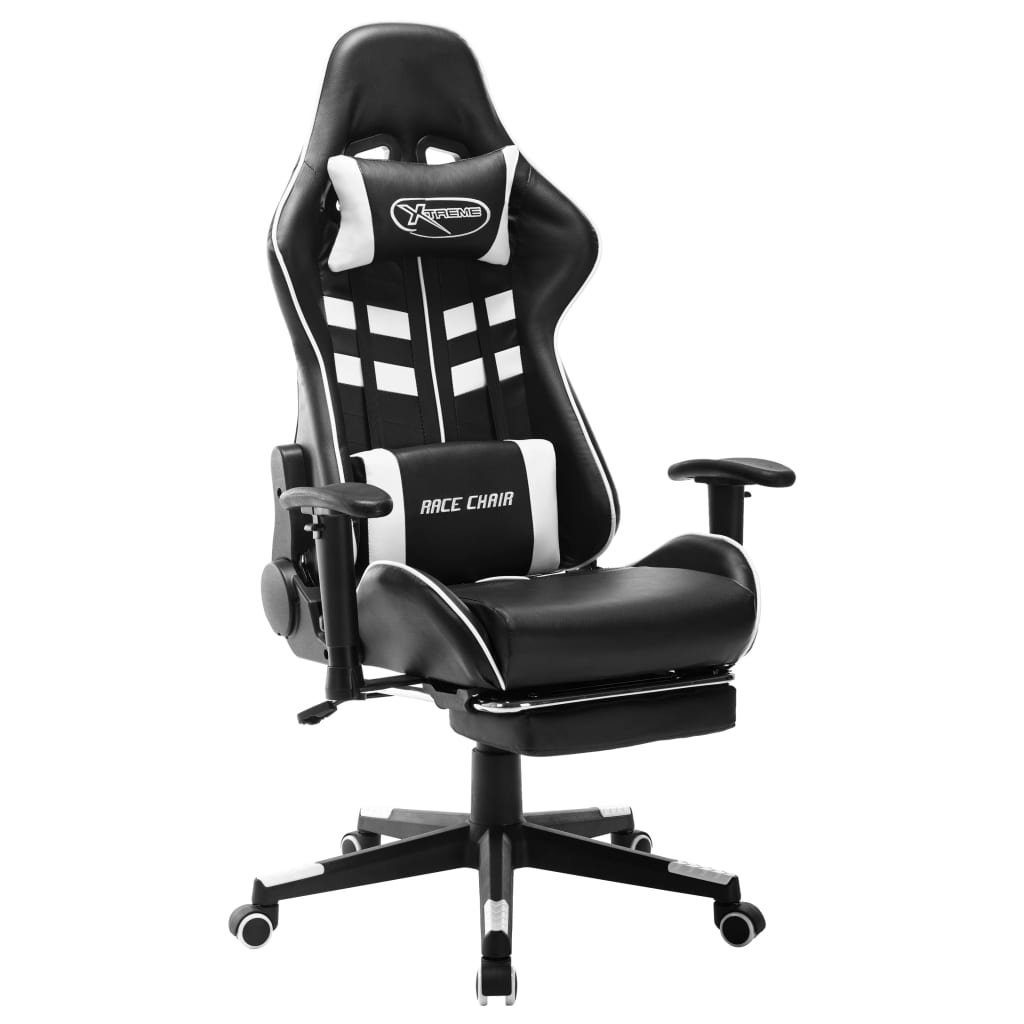 Weiß 61x67x133 Gaming-Stuhl Schwarz 3006523 cm), und möbelando (LxBxH: in