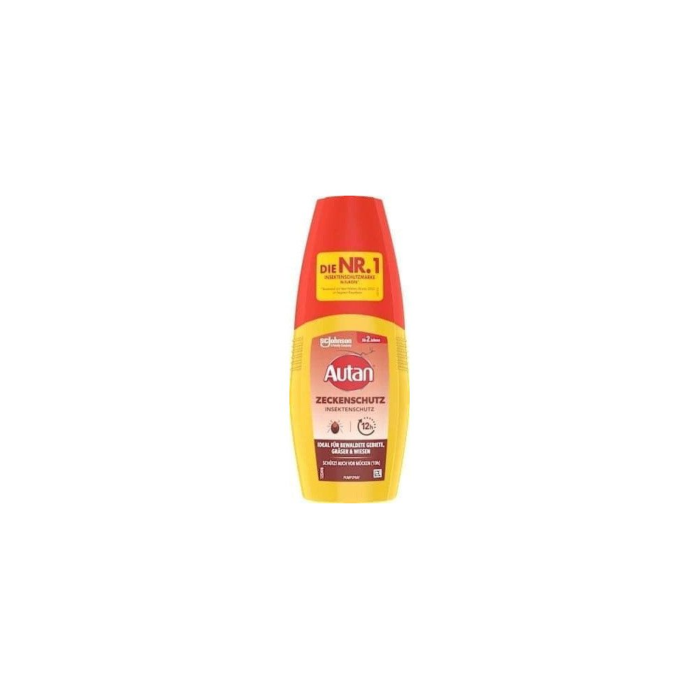 Autan Insektenschutz-Spray Protection Plus Zeckenschutz Pumpspray, 100 ml