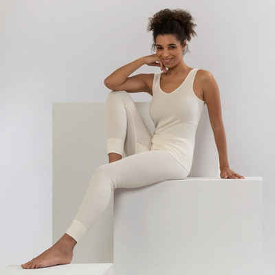 LIVING CRAFTS Lange Unterhose JESSICA Bequemes, hochwertiges Feinripp