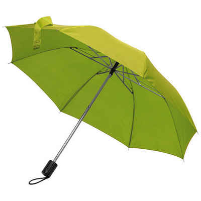 Livepac Office Taschenregenschirm Taschen-Regenschirm / mit Schutzhülle / Farbe: apfelgrün