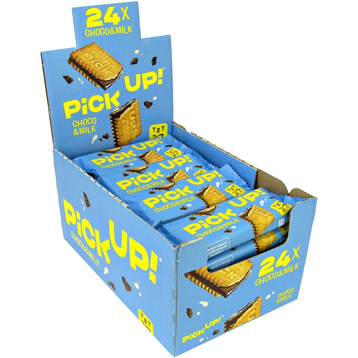 PICK UP! Kekse PiCK UP! Choco&Milk, Doppelkeksriegel 24er-Pack