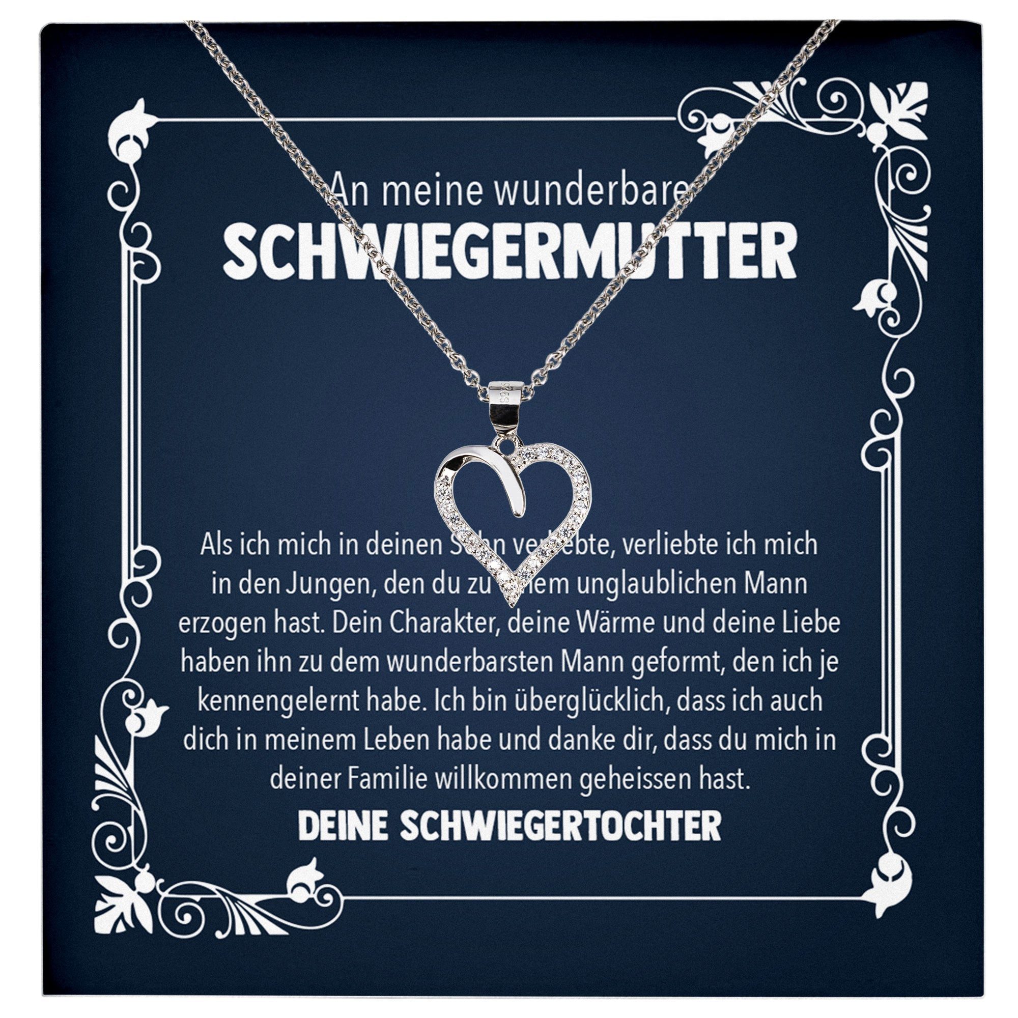 22Feels Schmuckset Schwiegermutter Geschenk v. Schwiegertochter günstig online kaufen