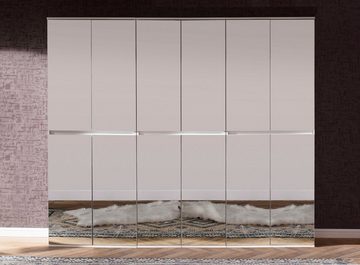 INOSIGN Garderoben-Set Malcesine, (3-St), Mehrzweckschrank-Set mit Spiegelfront aus 3 Schränken mit Breite 74 cm