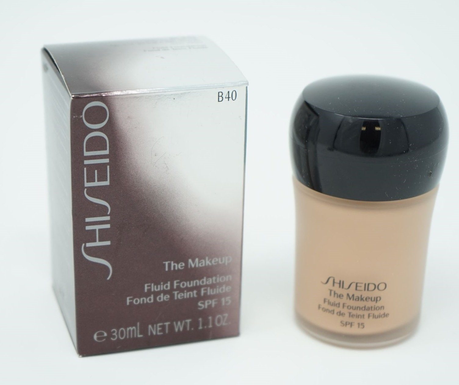 SHISEIDO Foundation Shiseido The Makeup Fluid Foundation B40 Natural