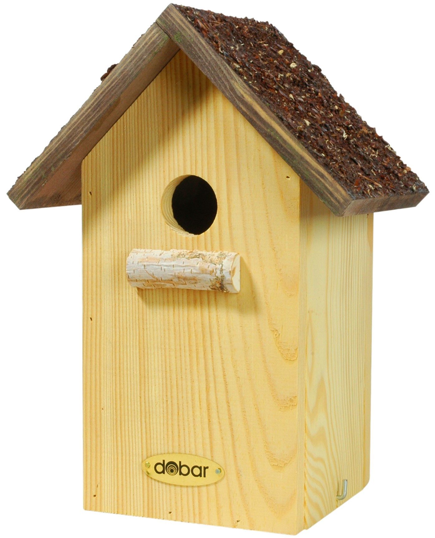 Futterhaus Dekorativer Vogelhaus Nistkasten für Wildvögel zum Aufhängen aus Holz