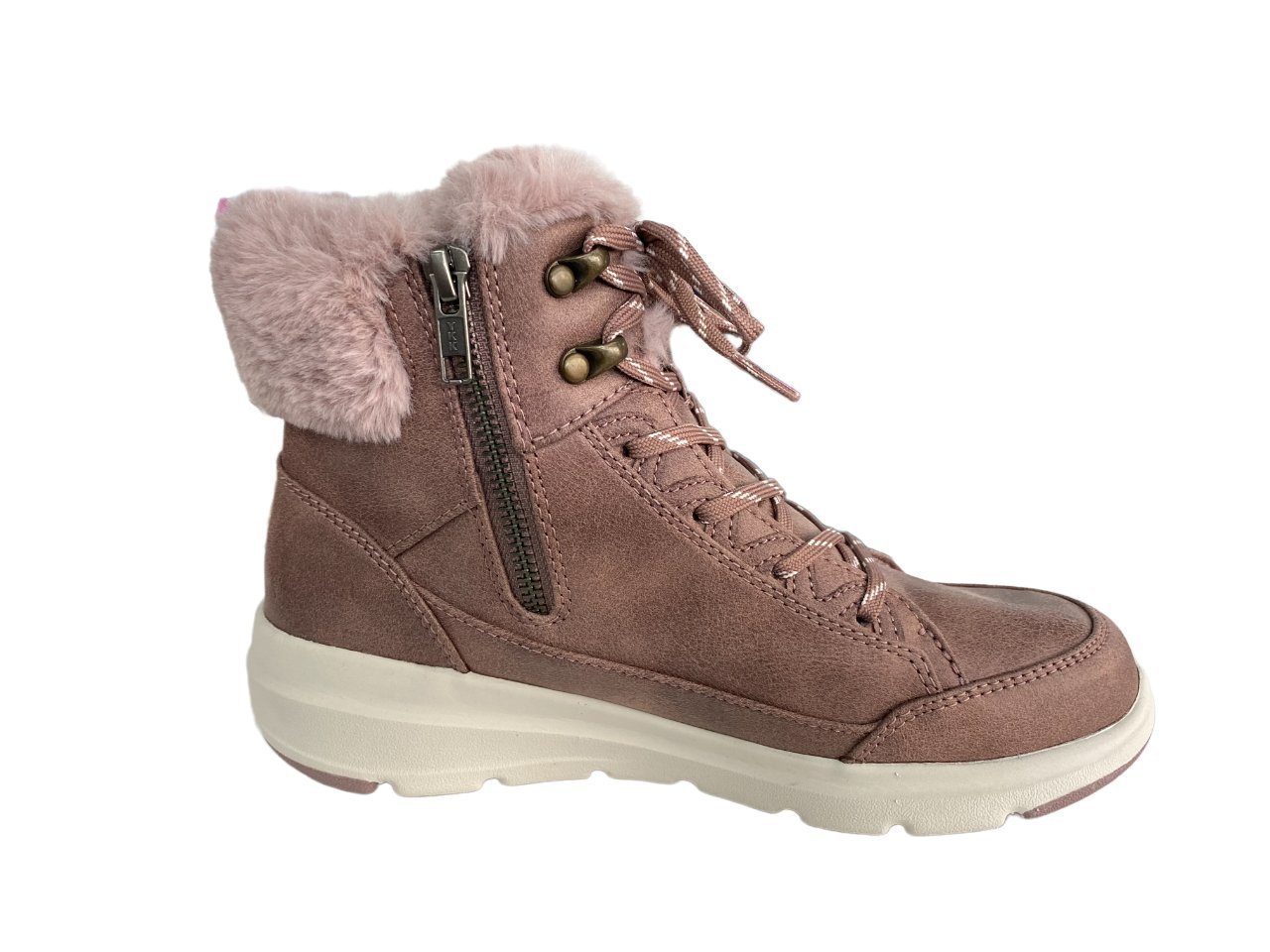 Skechers Skechers Damen Stiefelette GLACIAL ULTRA-COZYLY ULTRA GO 144178/MVE MAUVE rosa Stiefelette