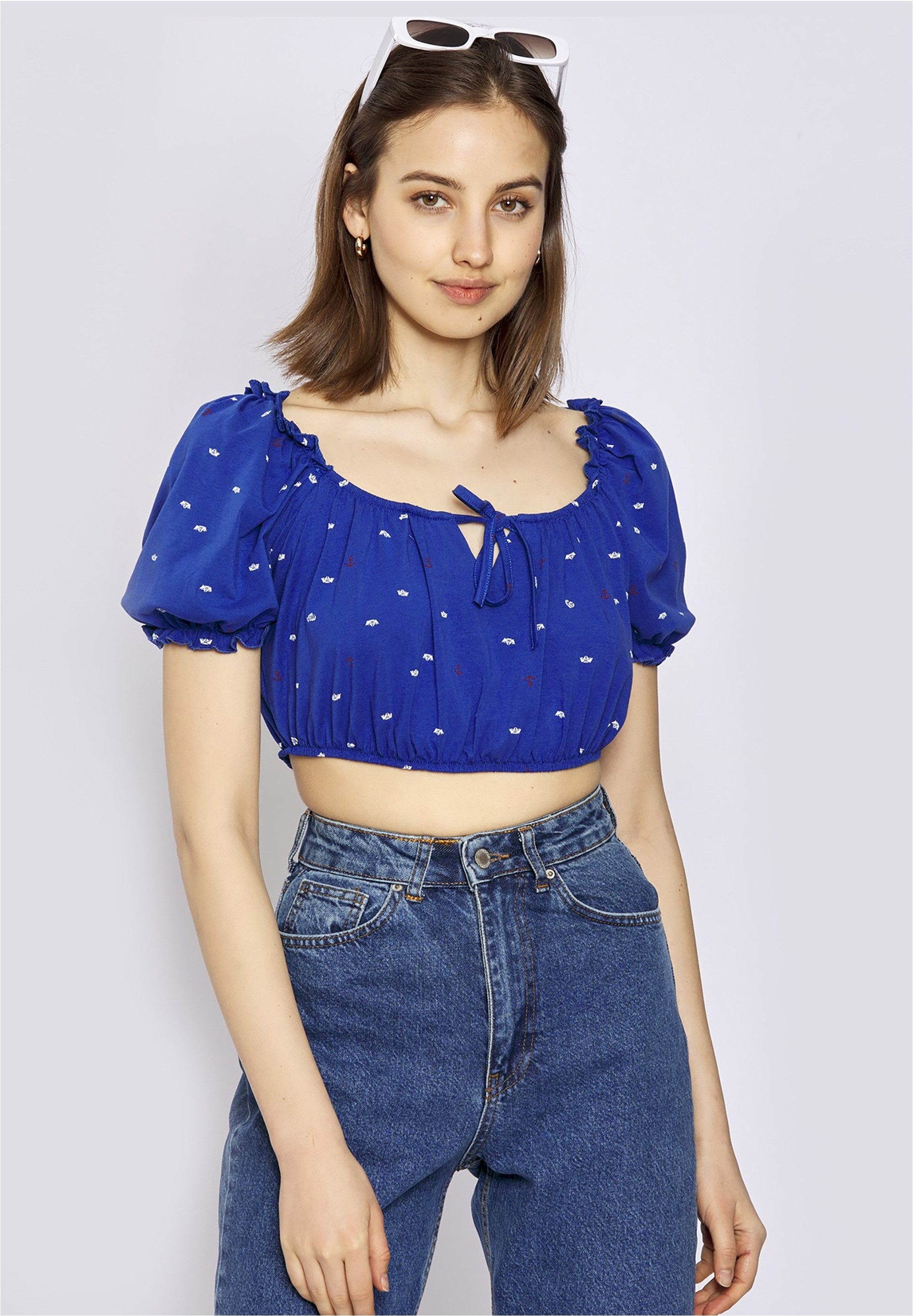 freshlions Funktionstop FREDERIKE (1-tlg) im angesagten Cropped-Stil