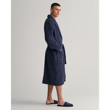 Gant Bademantel Gant Home Bademantel Crest Robe Marine (XXL)