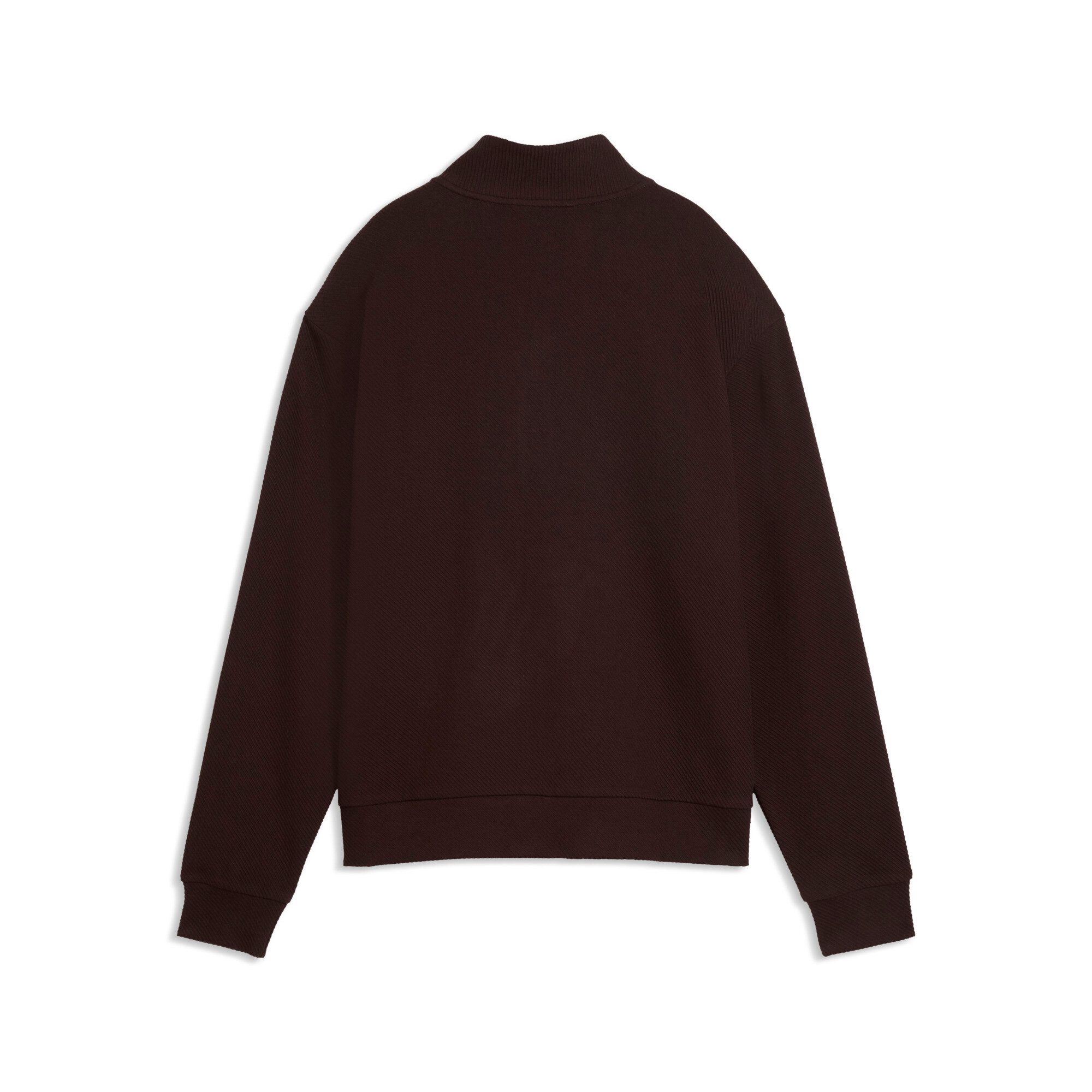 PUMA Langarmshirt ESS ELEVATED STANDARD HALF-ZIP mit sportlichem Stil, unifarbenes Design, ohne Kapuze, normale Länge