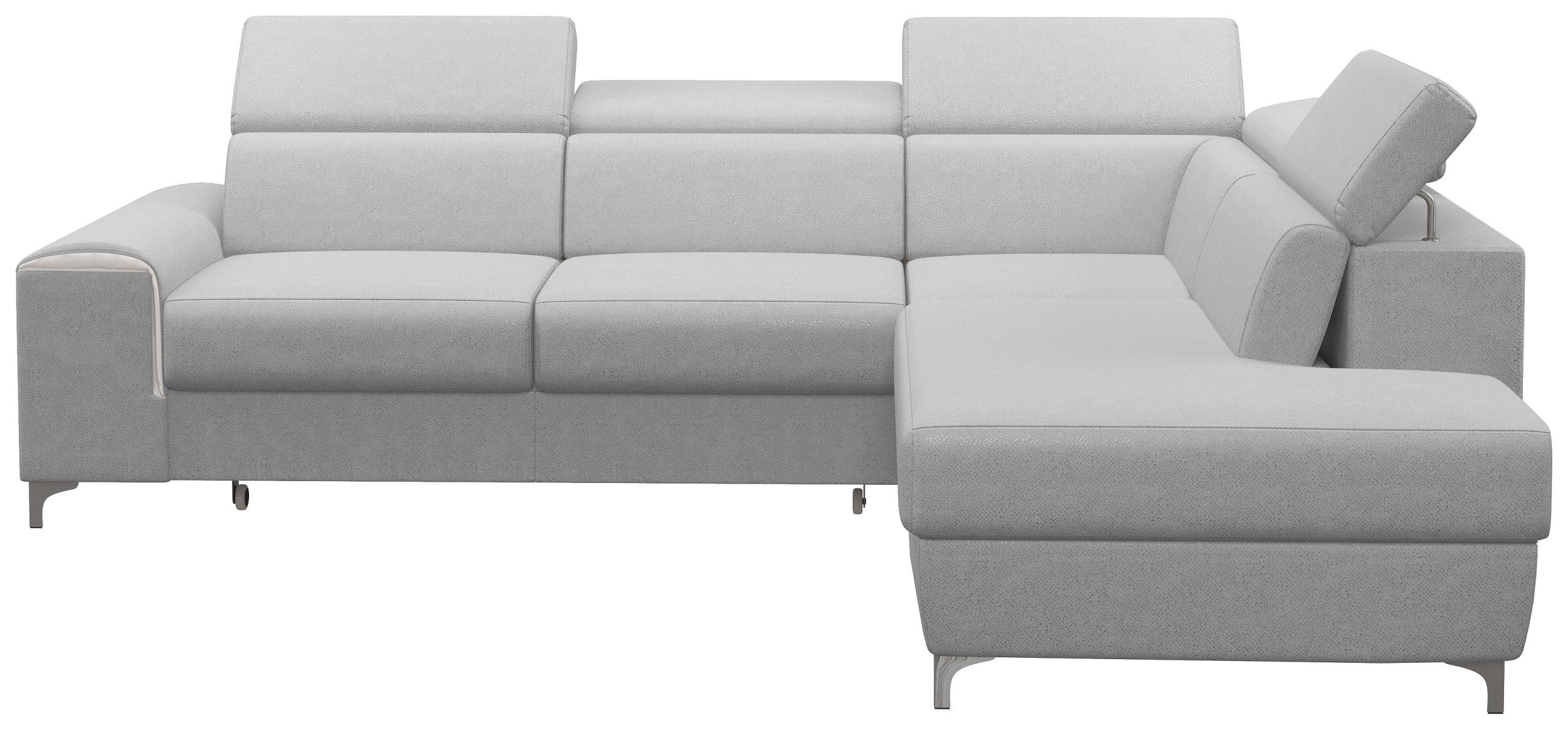 Stylefy Ecksofa Caio, frei L-Form, Bettfunktion, oder stellbar, rechts Eckcouch, Sitzkomfort, im Raum mit und Design mane links Bettkasten bestellbar, Modern