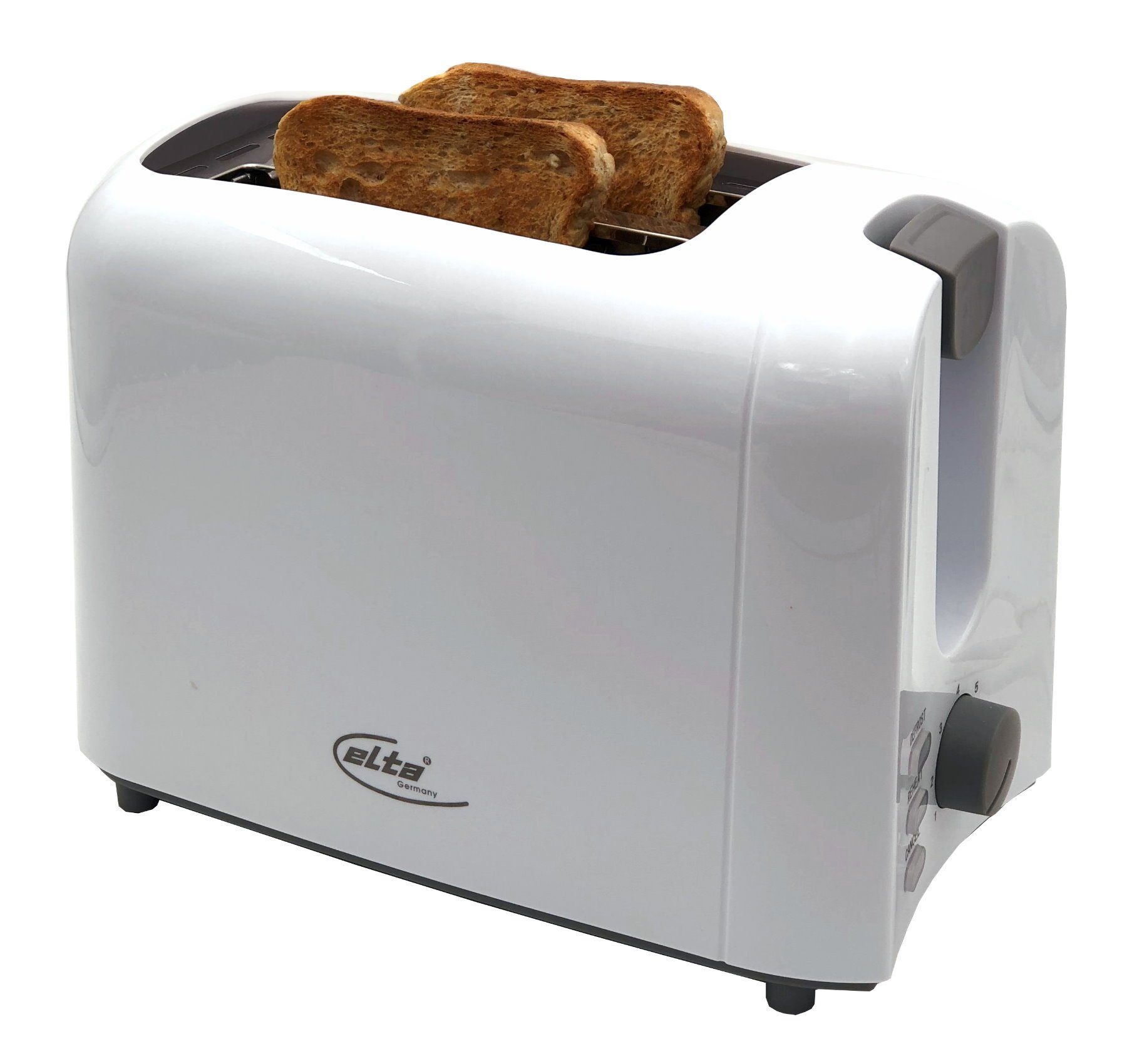 700 2-Scheiben Toaster Touch 2 Line, W, Toast Scheiben, Classic Elta Toaster Cool für Brötchenaufsatz