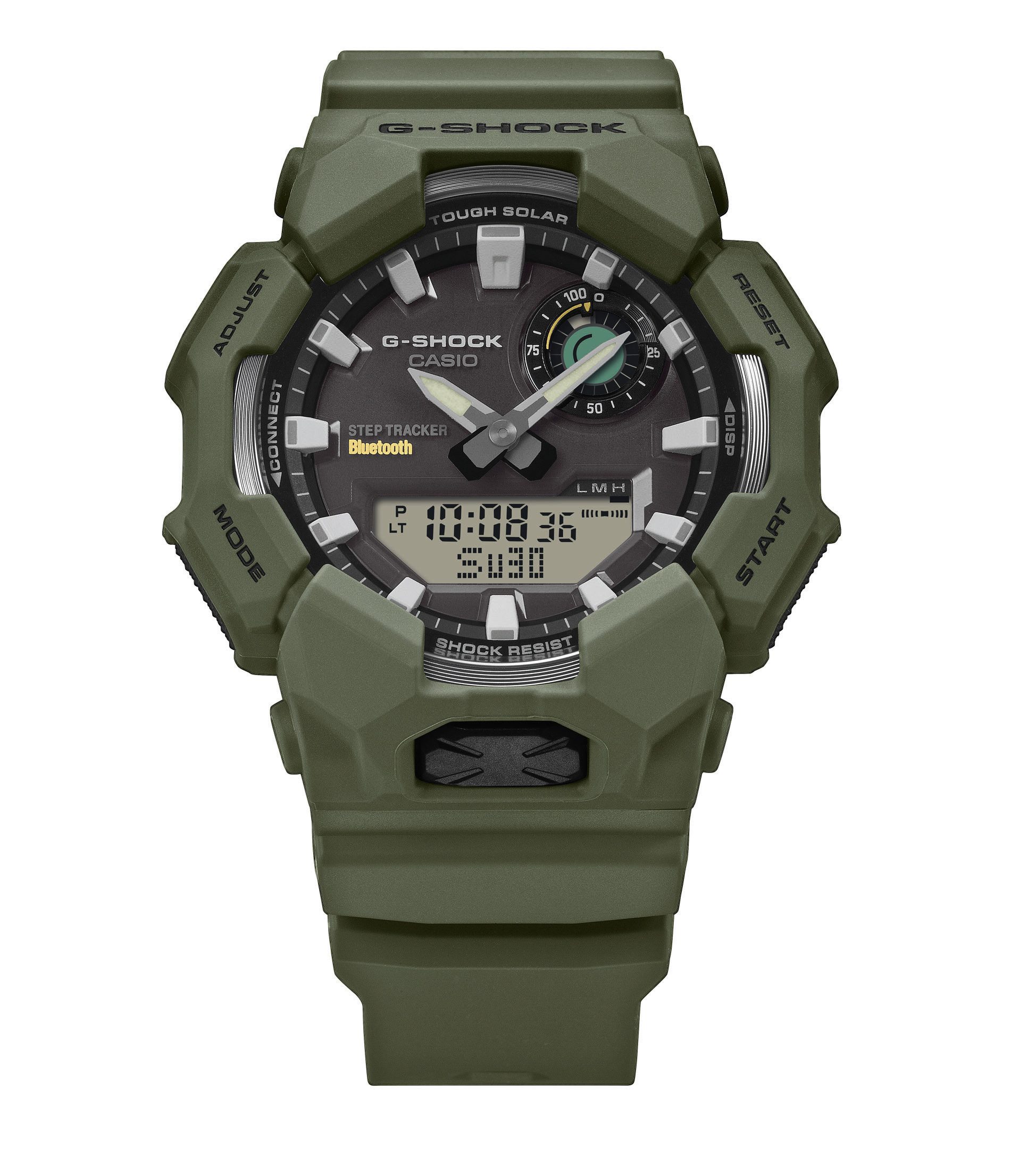 CASIO G-SHOCK Smartwatch, Quarzuhr, Armbanduhr, Herrenuhr, Step Tracker, Phone Finder, stoßfest
