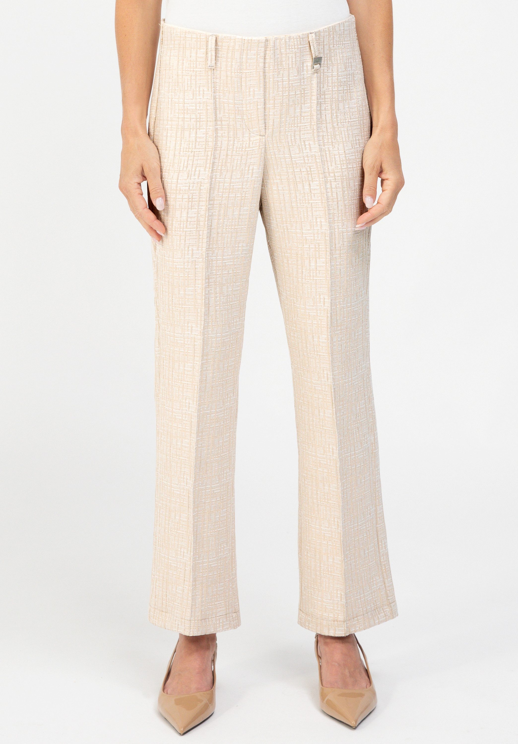 bianca Stretch-Hose DENVER in moderner Ware mit Struktur
