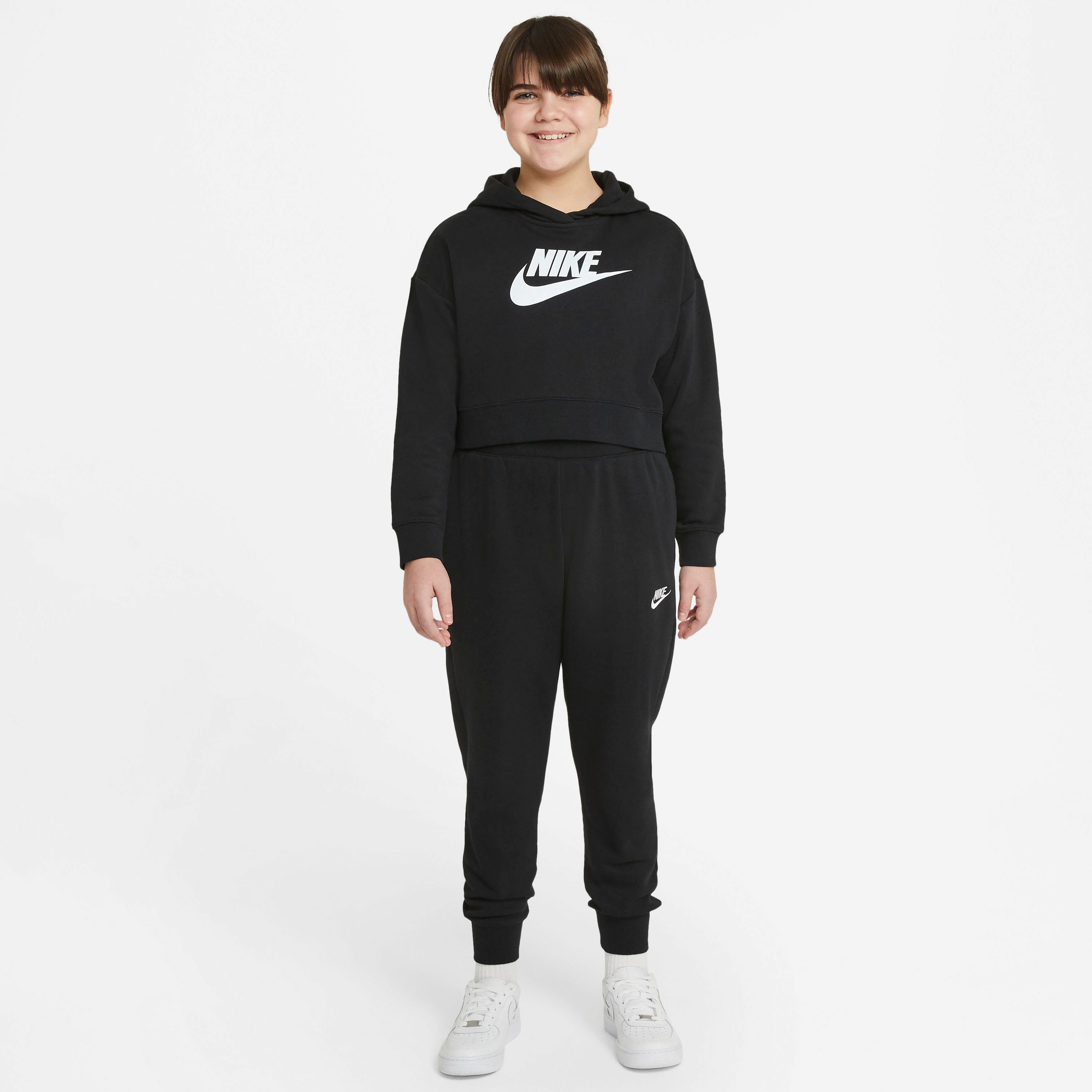 Big Fleece Jogginghose (Girls) schwarz Sportswear Club Nike Kids' Pants