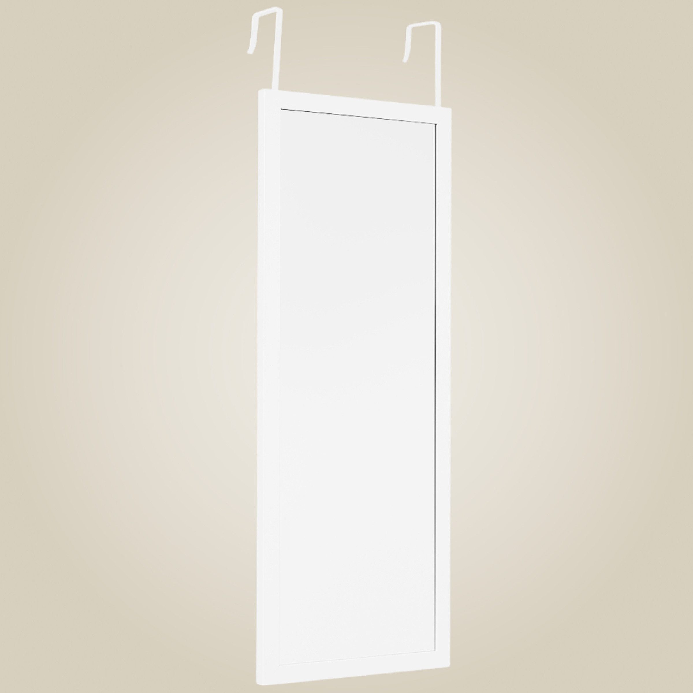 EDAXO Wandspiegel Türspiegel AINA, 36 x 110 cm, Türspiegel zur Aufhängung ohne Bohren