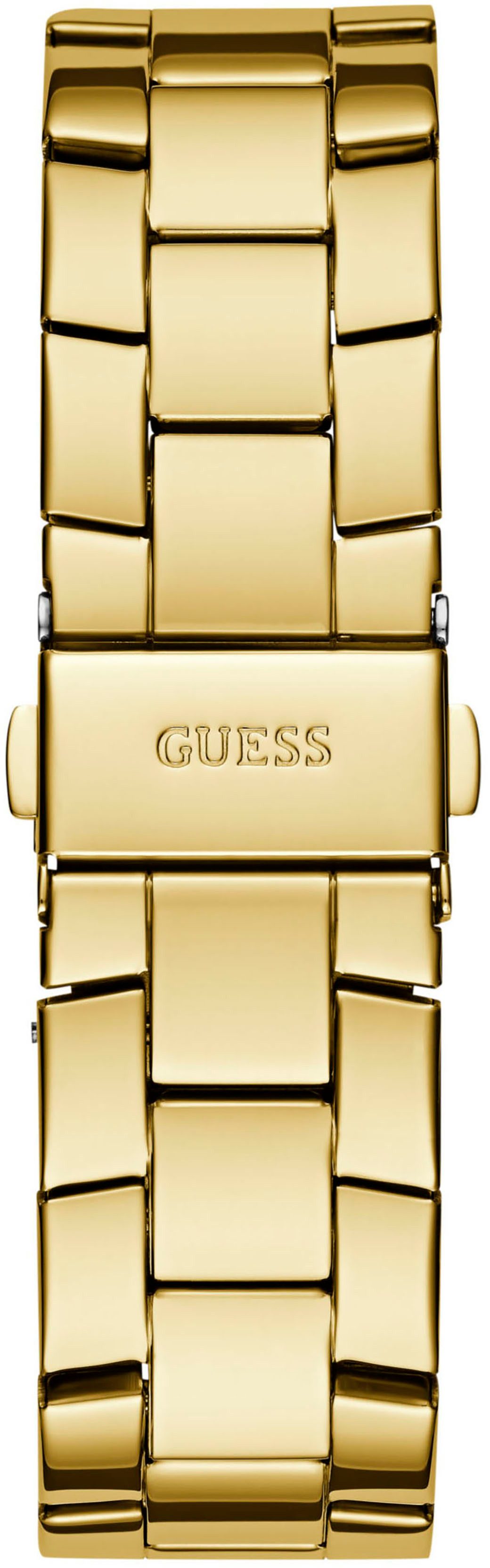 Guess Multifunktionsuhr MAJESTY GW0771L2, Quarzuhr, Armbanduhr, Damenuhr, Datum, Edelstahlarmband