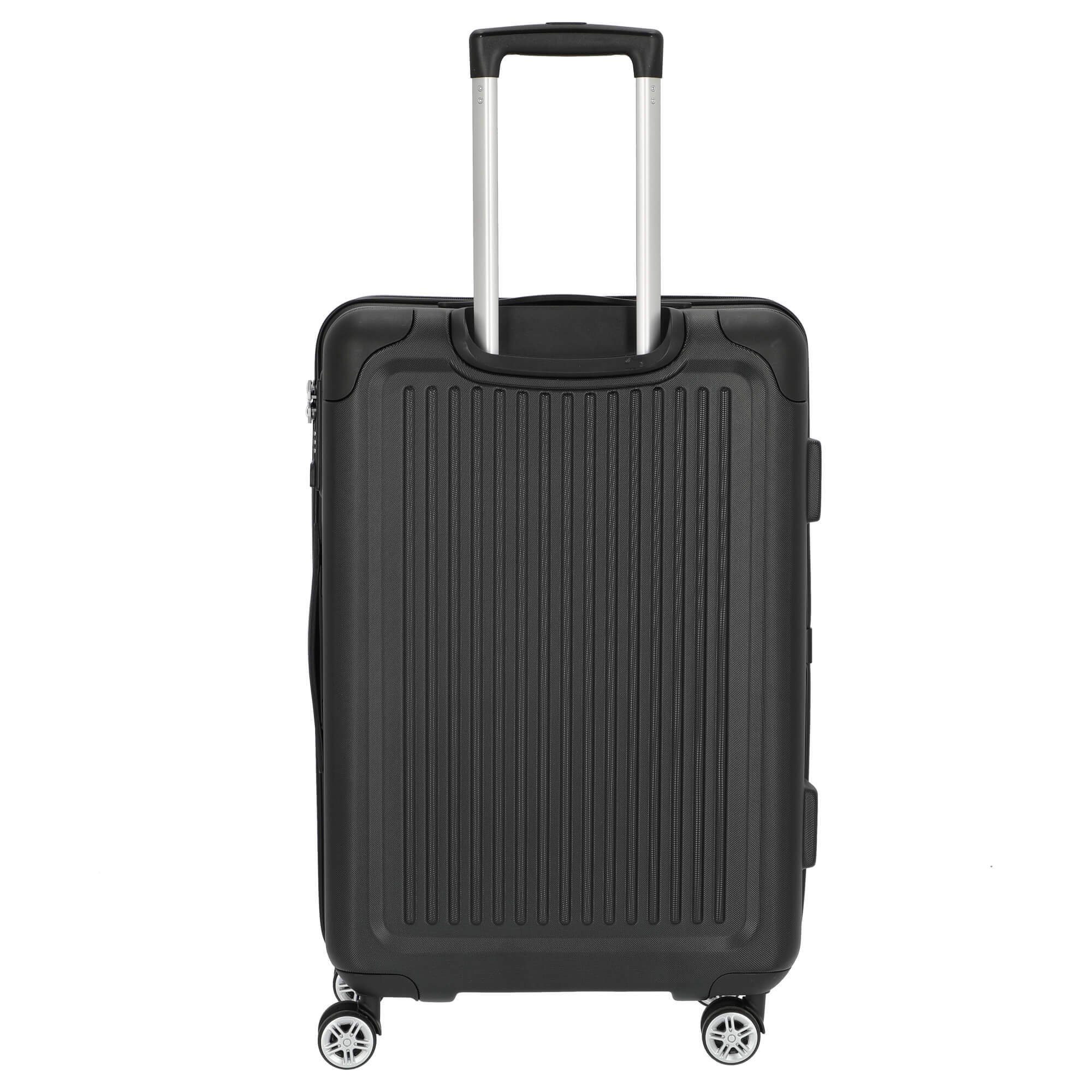 M, Stripe cm 4 Rollen Stratic Trolley 66 black 4-Rollen-Trolley -