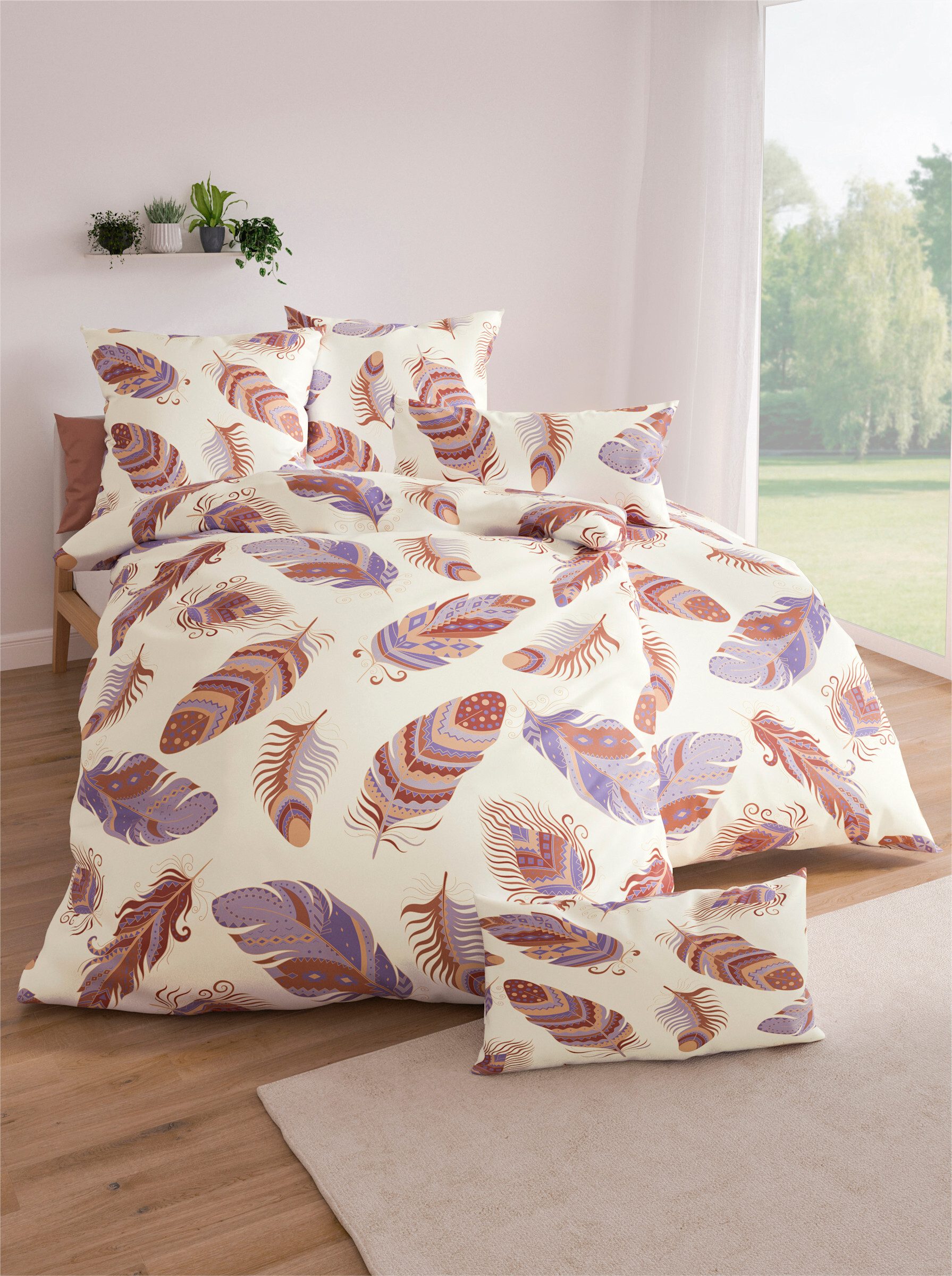 Witt Bettwäsche Bettwäsche, Seersucker, 2 teilig, günstig online kaufen