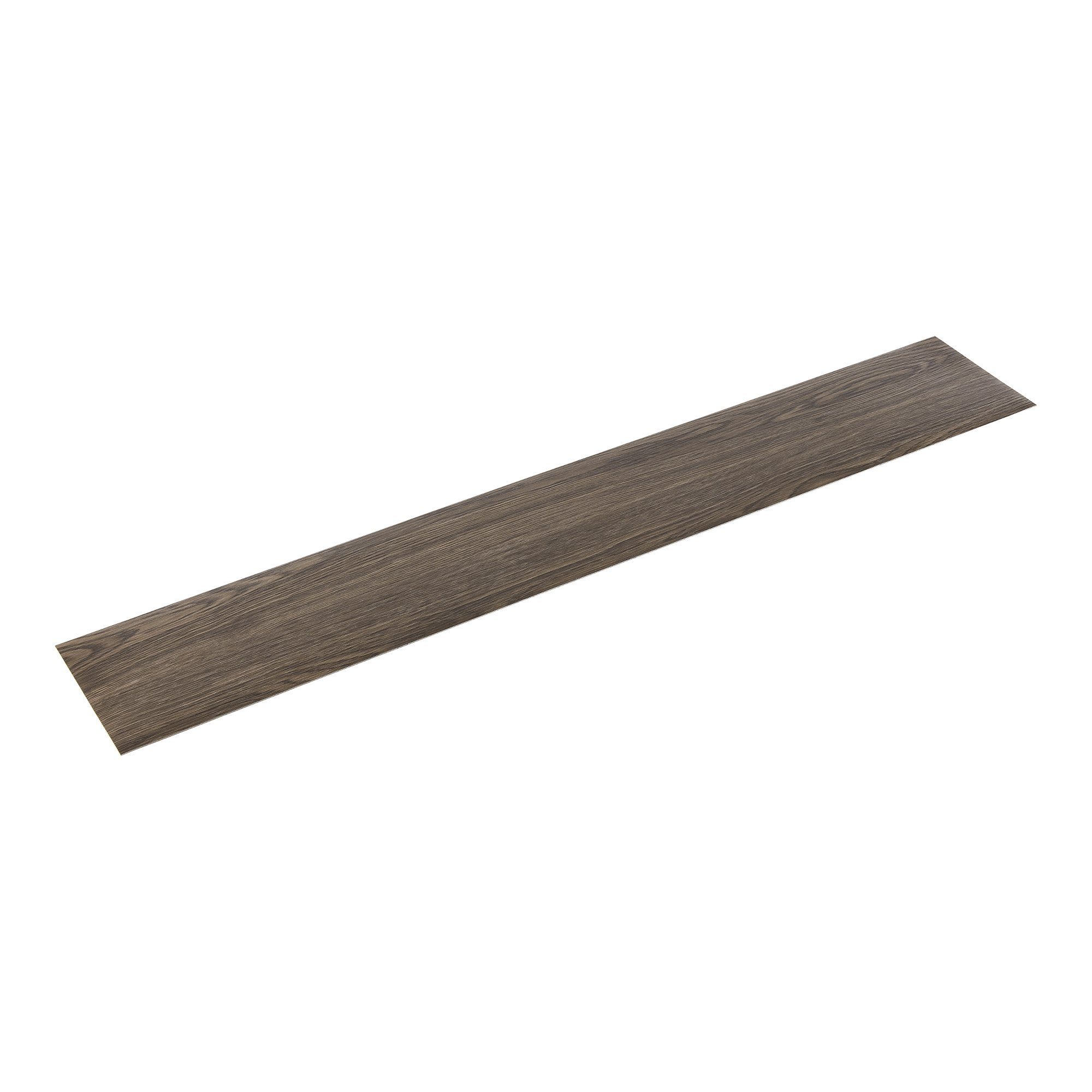 neu.holz Vinylboden, »Vanola« Vinyl Laminat Selbstklebend 0,975 m² Dark Brown