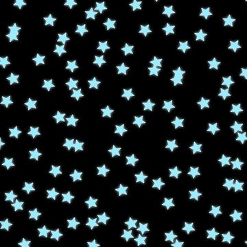 LENBEST Wandsticker Leuchtende Sterne Wandsticker für die Decke, Selbstklebend (2 St)