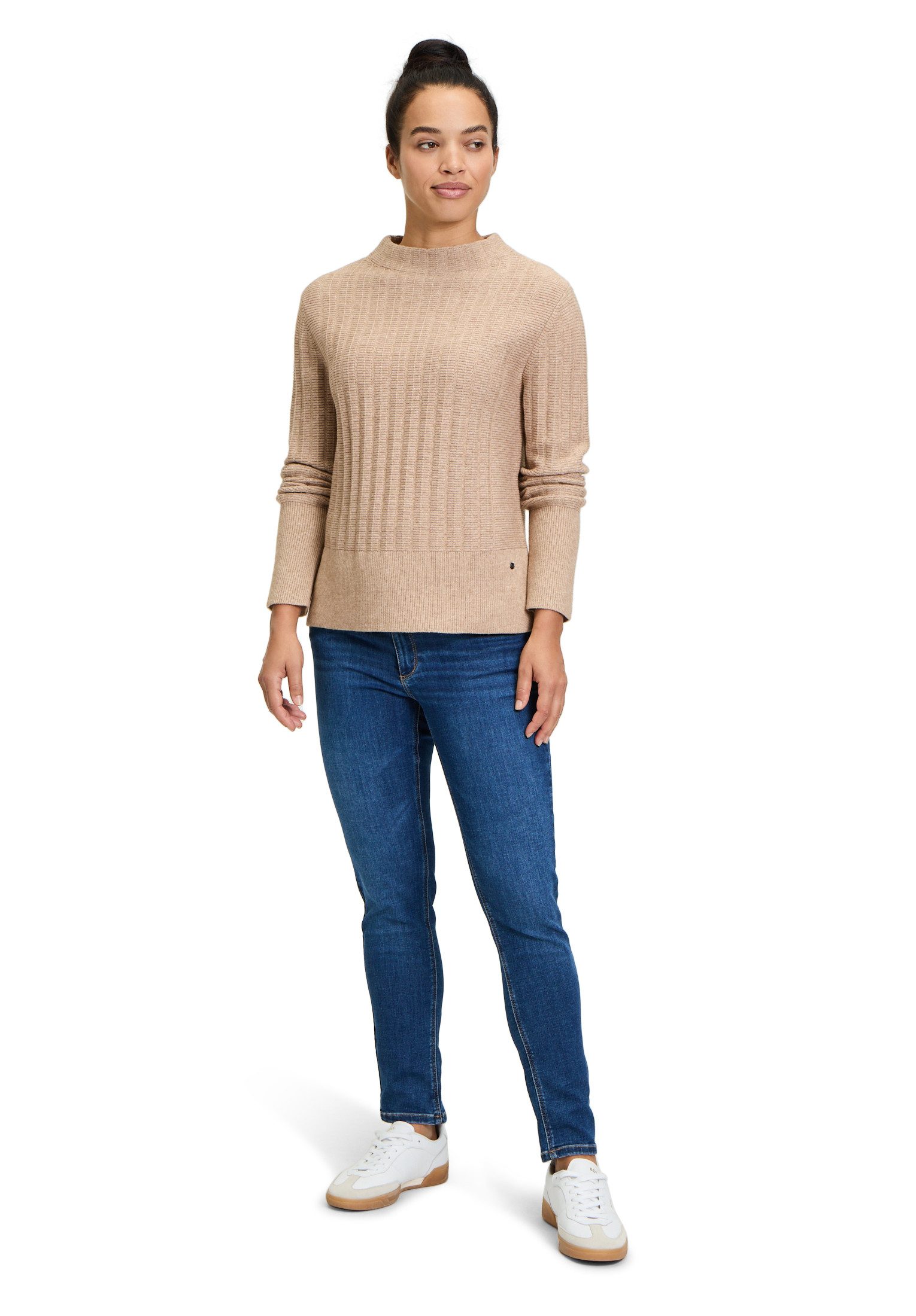 Betty&Co Strickpullover Strickpullover Kurz 1/1 Arm