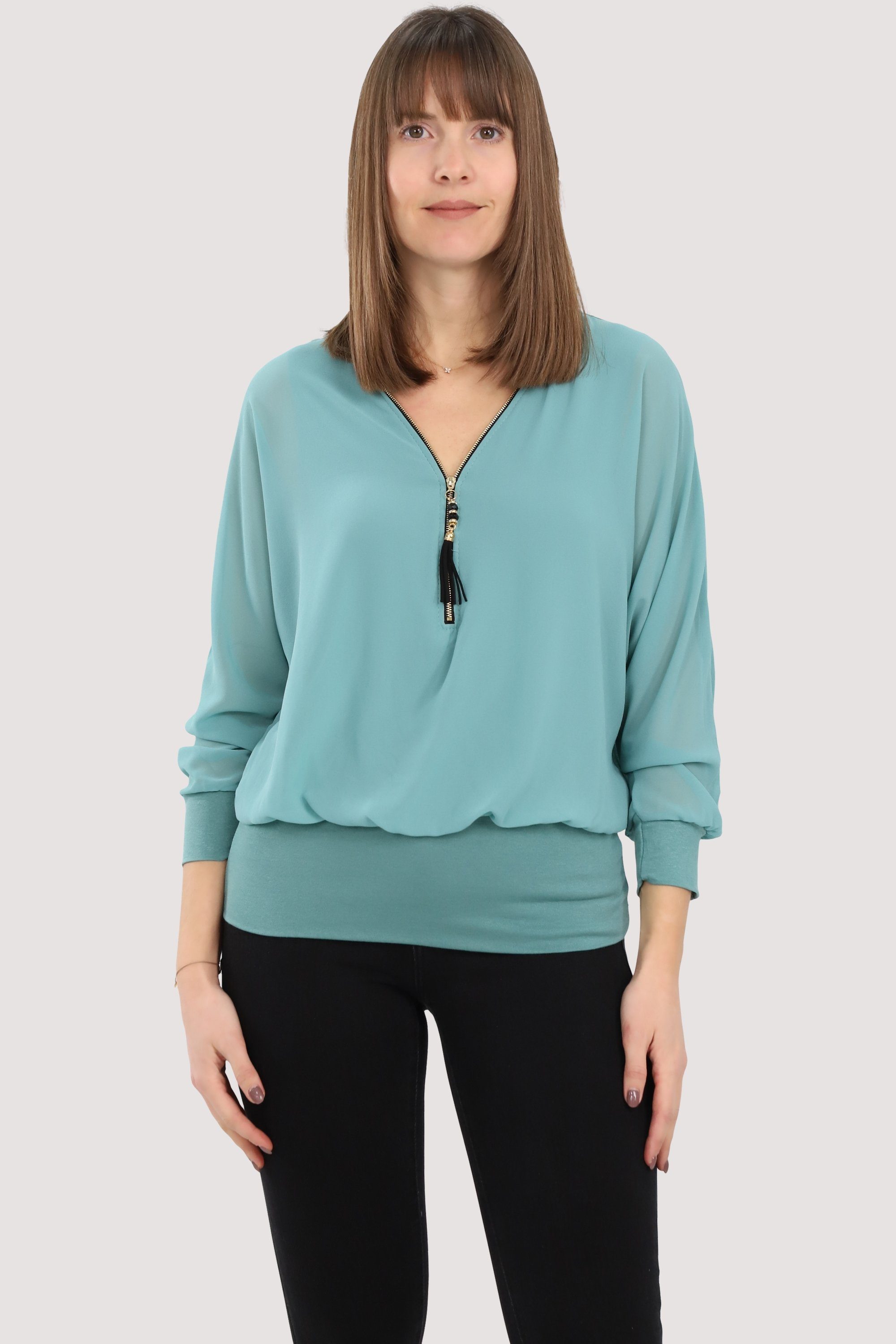 malito more than fashion Chiffonbluse 6297 günstig online kaufen