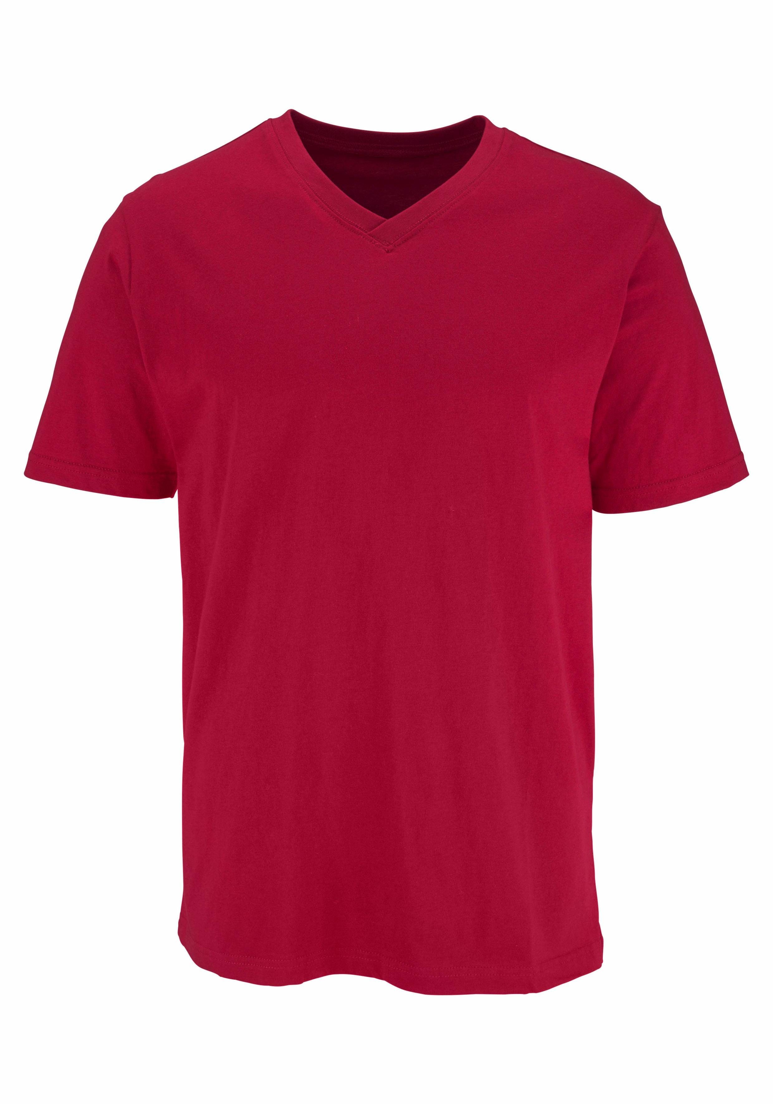 H.I.S T-Shirt (Packung, 3-tlg) mit V-Ausschnitt aus Baumwolle, Unterhemd, T-Shirt. € 29,99, (€ 10,00 pro 1 Stk).