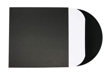 Big Fudge LP-Schutzhülle Schwarze 12" Vinyl LP Hüllen - 20 Schutzhüllen 400 g/m², Black 12" Vinyl LP Sleeves - 20 Protective Covers 400 g/m²