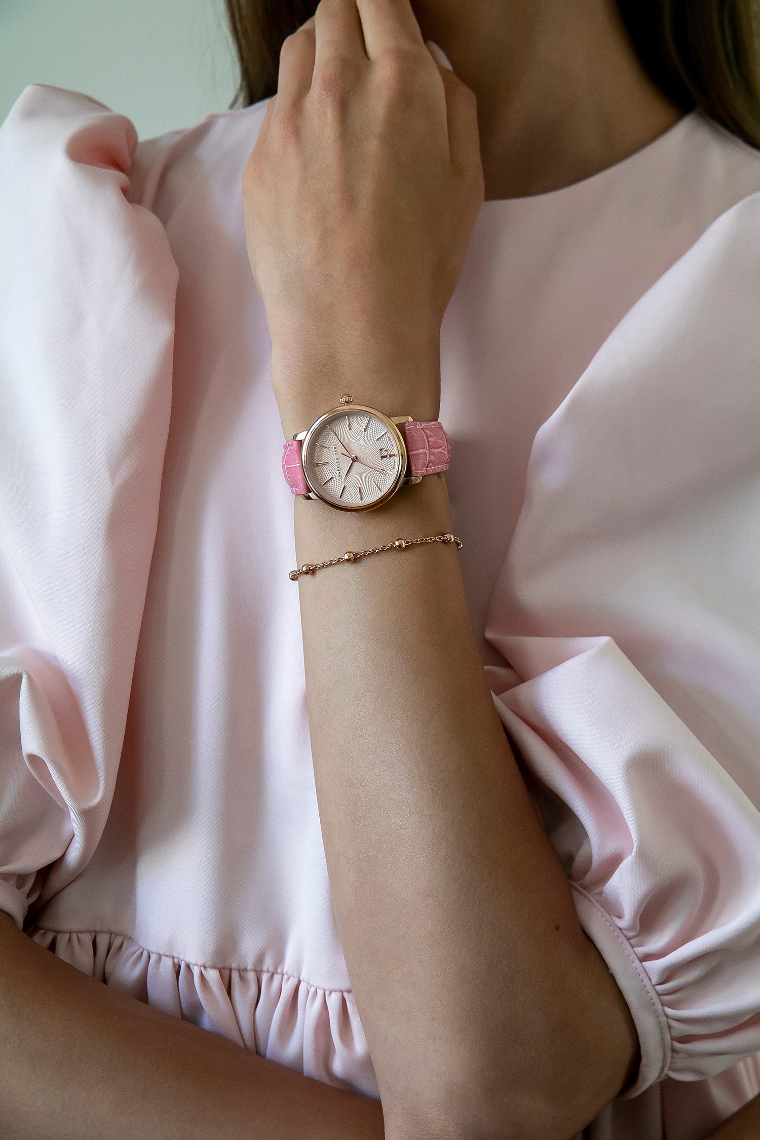 ISABELLA FORD Quarzuhr FA2-S118R Juliet Pink Leather