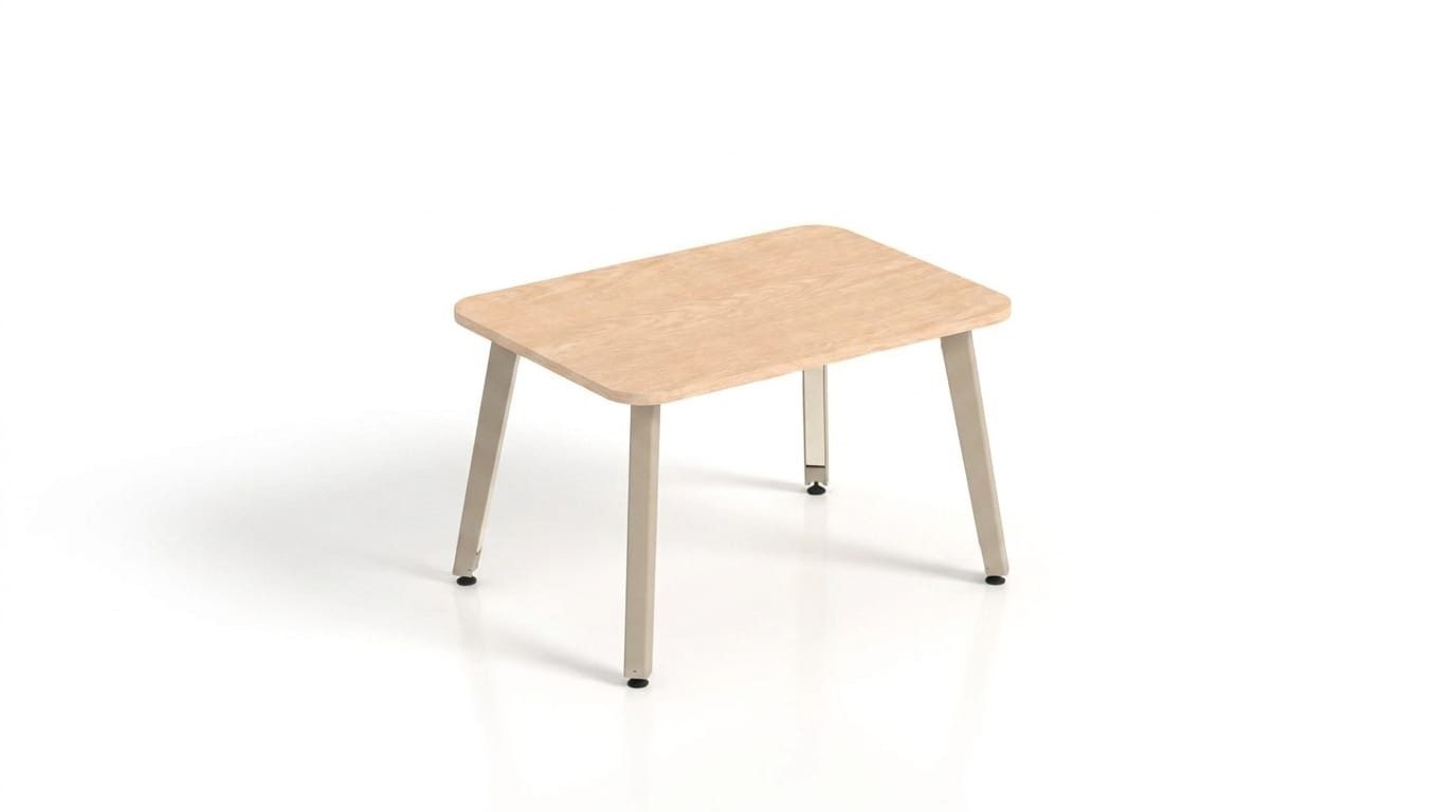JVmoebel Couchtisch Modern beige Couchtisch Holz hell Beistelltisch Wohnzimmertisch (1-St., 1-tlg)