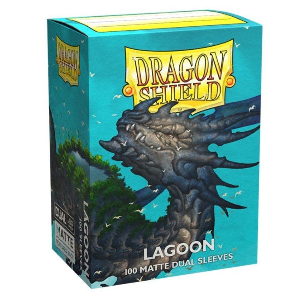 Dragon Shield Sammelkarte Dragon Shield Kartenhüllen Sleeves Japanische Größe Matte (100) Lagoon