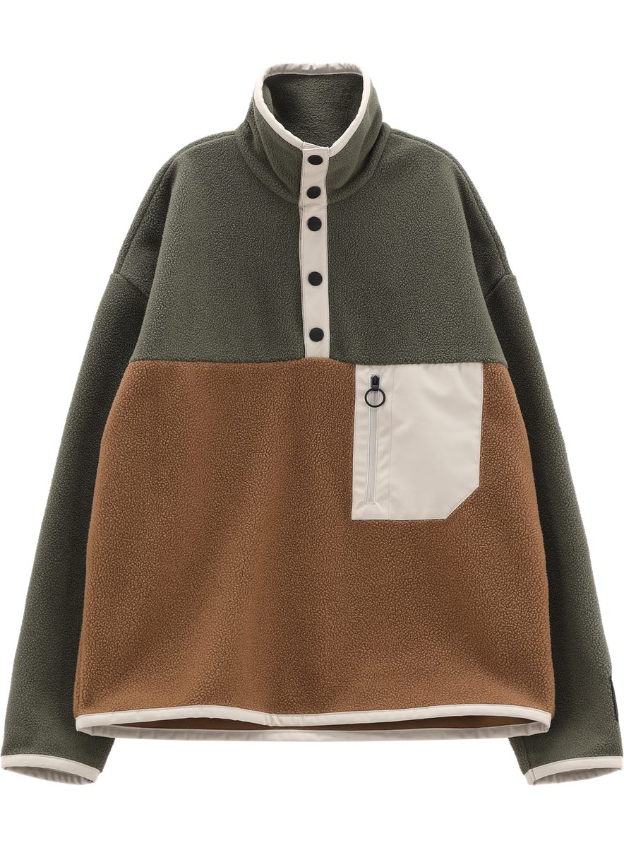 CMP Fleecepullover MAN SWEAT Teddyfell, wärmend