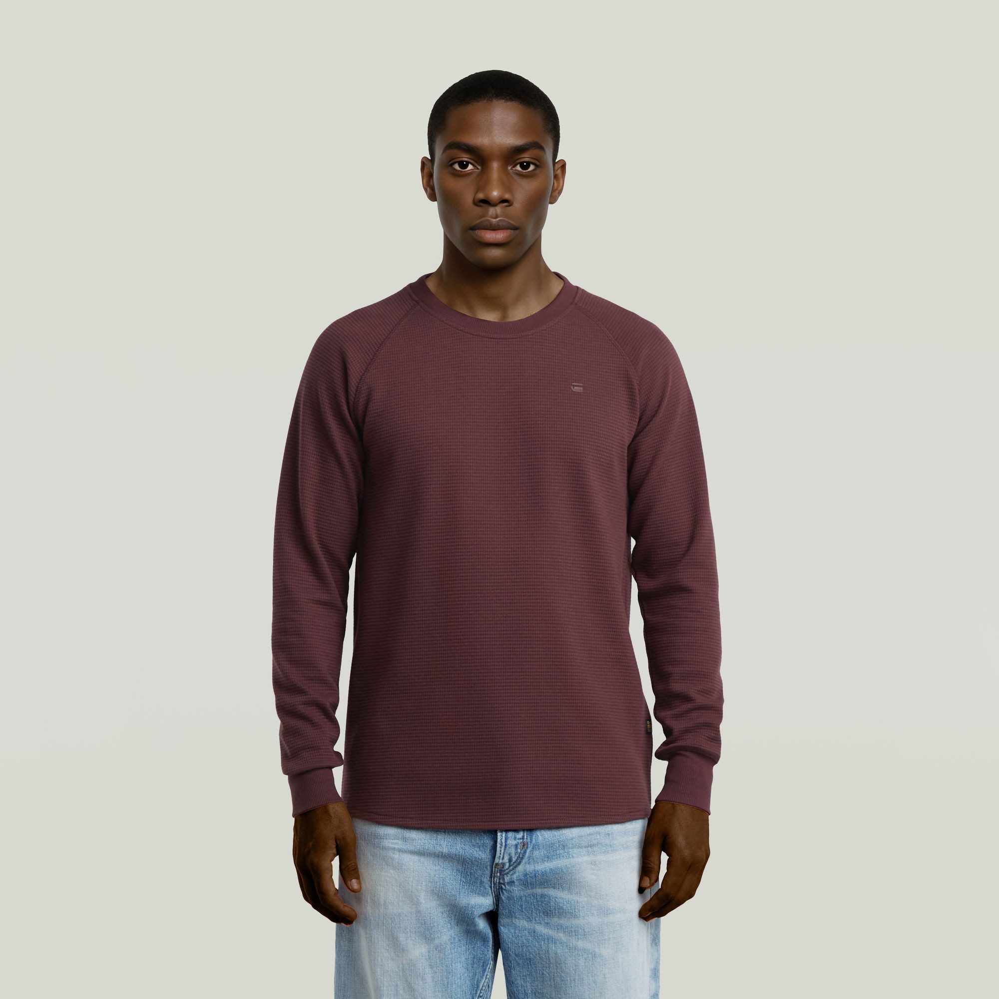 G-STAR Sweater Jirgi mit Label-Detail auf günstig online kaufen