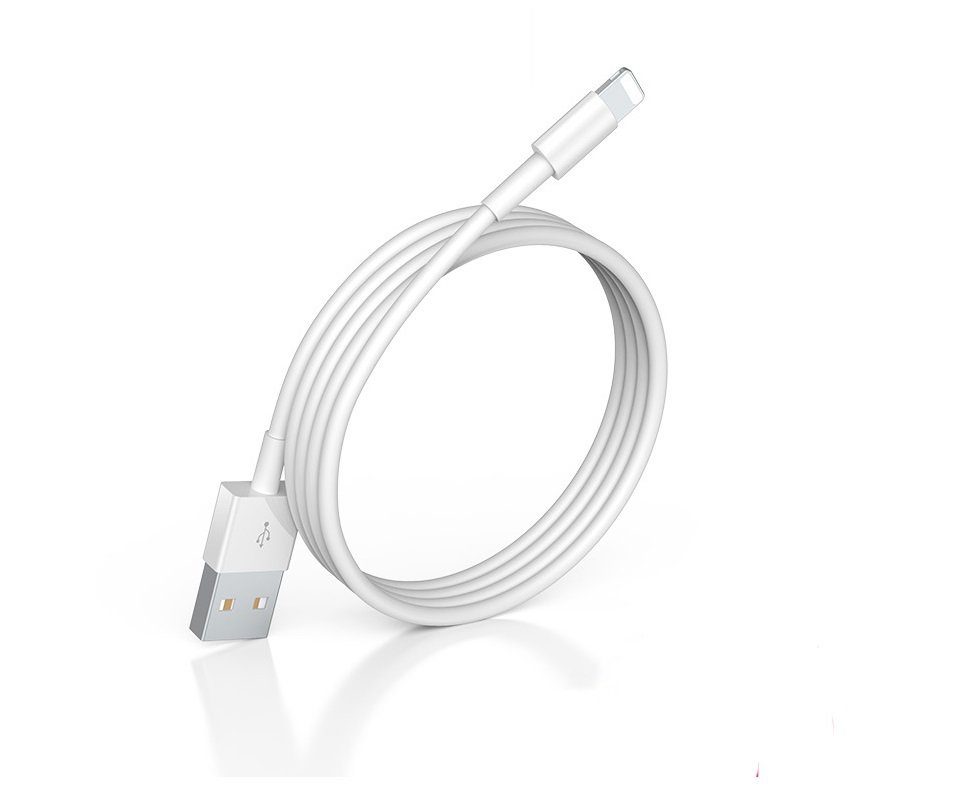 Ventarent Ladeset passt für iPhone 6 7 8 11 12 13 14 X Xs Xr Xs Max Mini iPad USB-Ladegerät (500,00 mA, Set, 2-tlg., 1x Adapter USB-A + 1x Ladekabel USB-A auf Lightning, Netzteil 10 Watt)