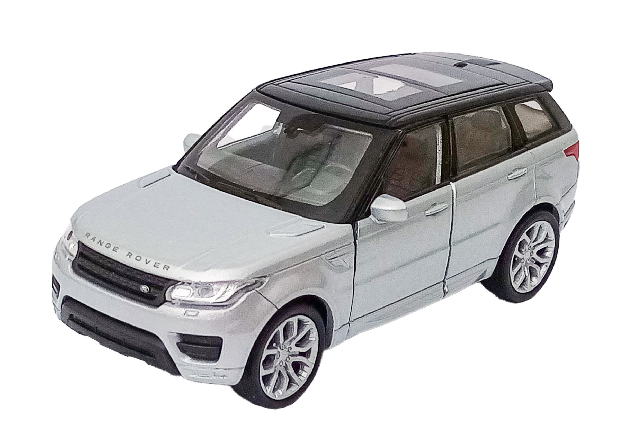 Modellauto LAND ROVER RANGE ROVER Sport Metall Modellauto 65 (Silber)
