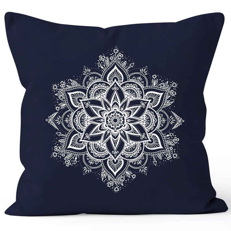 Autiga Dekokissen Kissenbezug Mandala Ornament Bohemian Boho Ethno Kissen-Hülle Deko-Kissen Autiga®