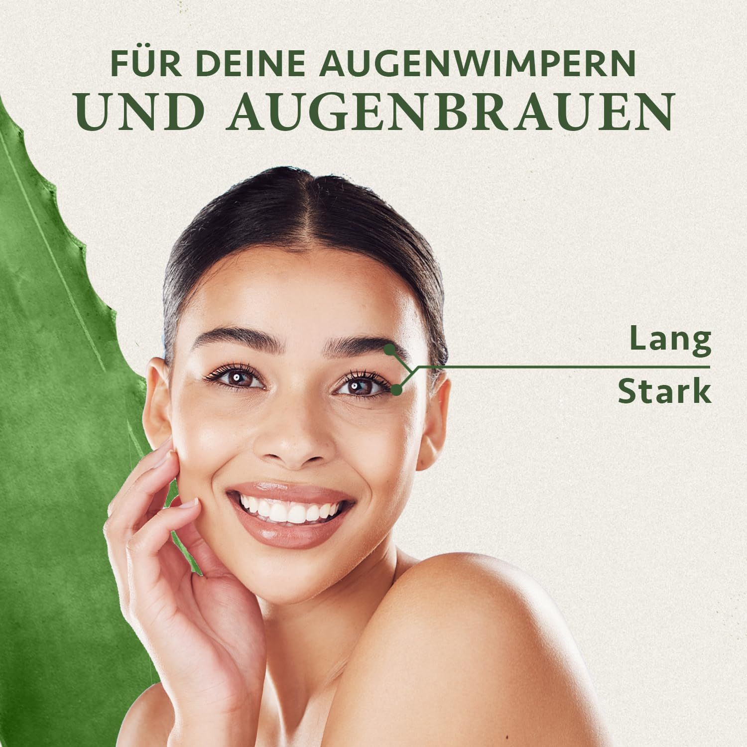 Satin Naturel Wimpernpflege Bio Wimpernserum - Natürlich längere, dichtere Wimpern, 1-tlg.
