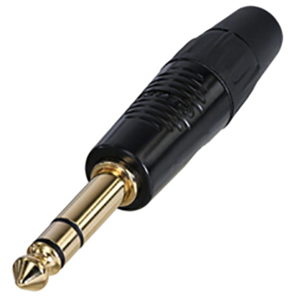 Rean AV RP3C-B Klinken-Steckverbinder 6.35 mm Stecker Polzahl: 3 1 S Audio- & Video-Adapter