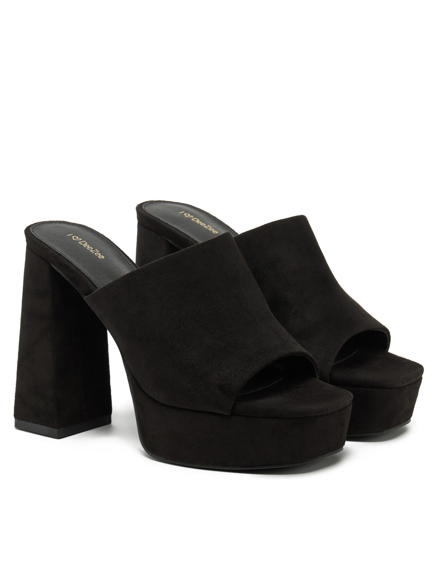 DeeZee Deezee Damen Flip Fliegt Schwarz F7979-1 Badepantolette