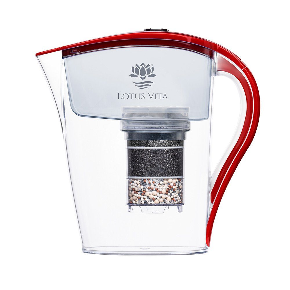 Lotus Vita Wasserfilter Kanne Family 1,8L - Natura Plus
