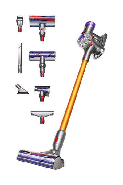 DYSON Akku-Hand-und Stielstaubsauger V8 Absolute, 115,00 W, HEPA-Filter, Möbel, für Tierbesitzer geeignet, 40 min. Laufzeit