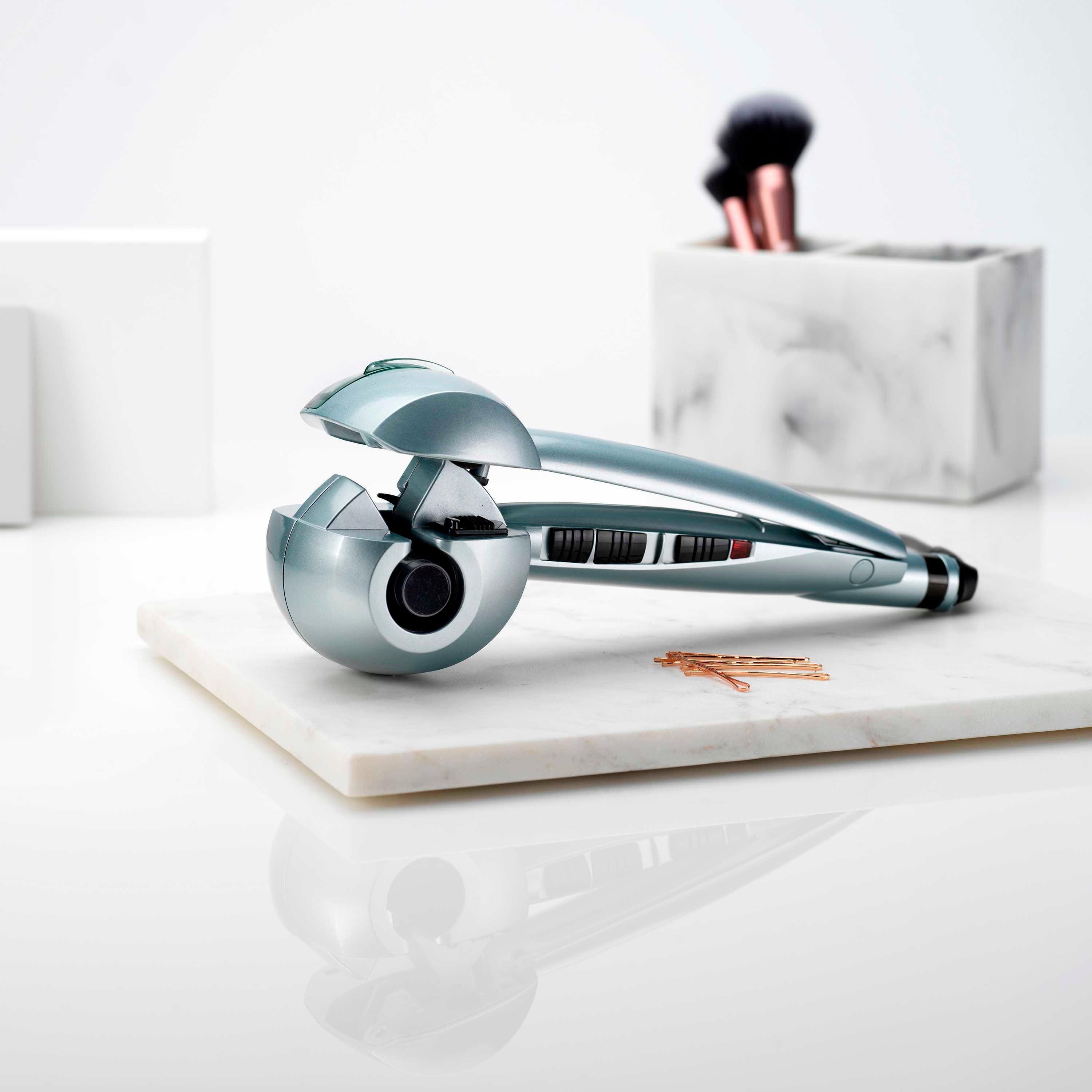 BaByliss Dampflockenstab Auto-Curler C1800E Secret Shine, Curl Ionen-Keramik-Beschichtung