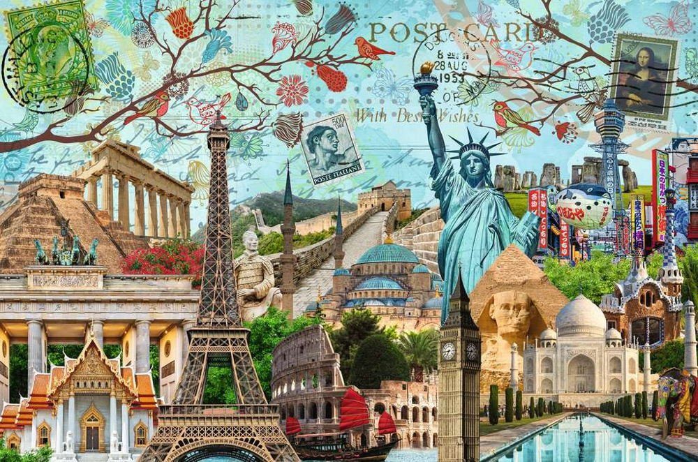 Ravensburger Puzzle 5000 Teile Ravensburger Puzzle Big City Collage 17118, günstig online kaufen