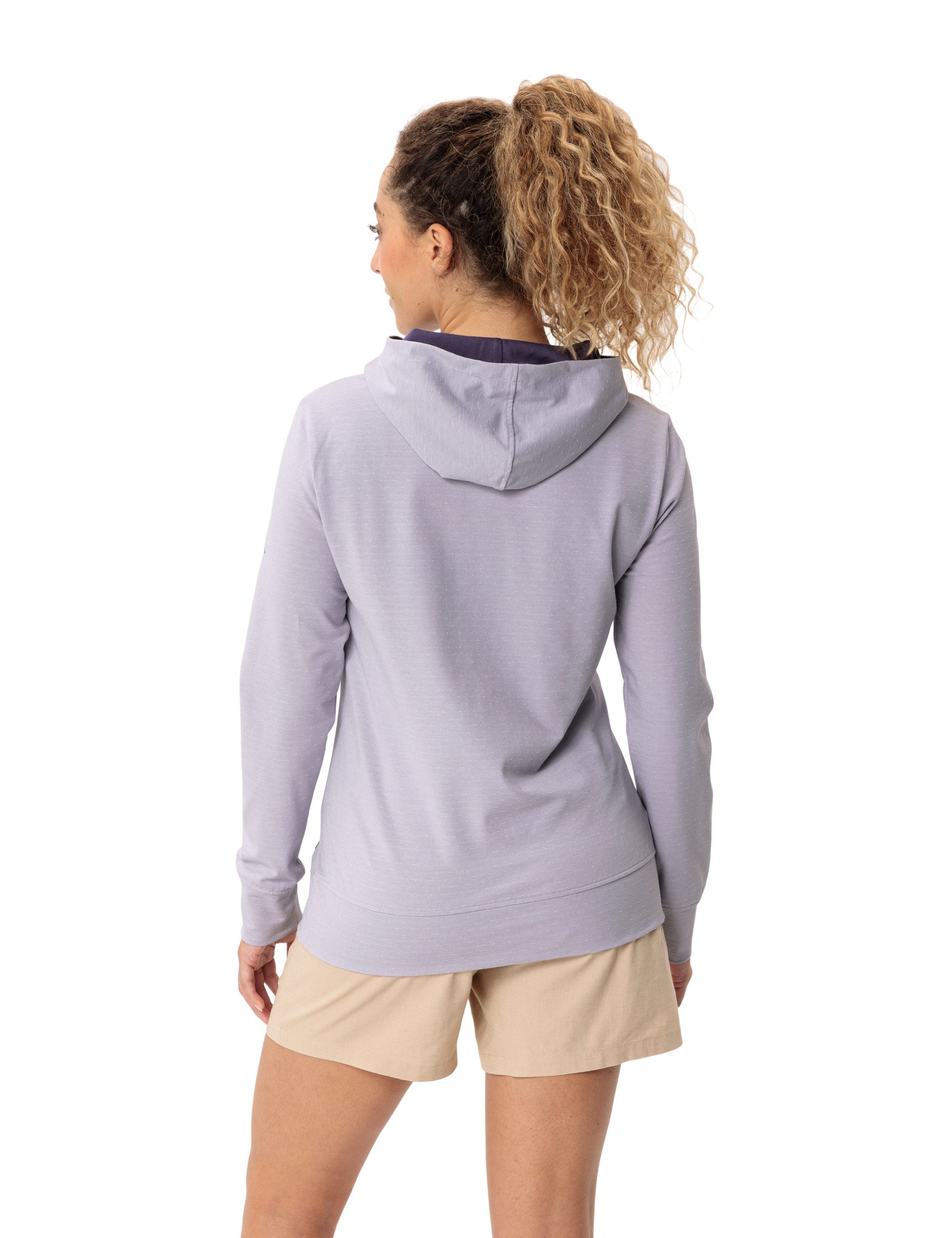 VAUDE Kapuzensweatshirt WOMEN'S TUENNO PULLOVER (1-tlg) Logoprägung auf dem günstig online kaufen
